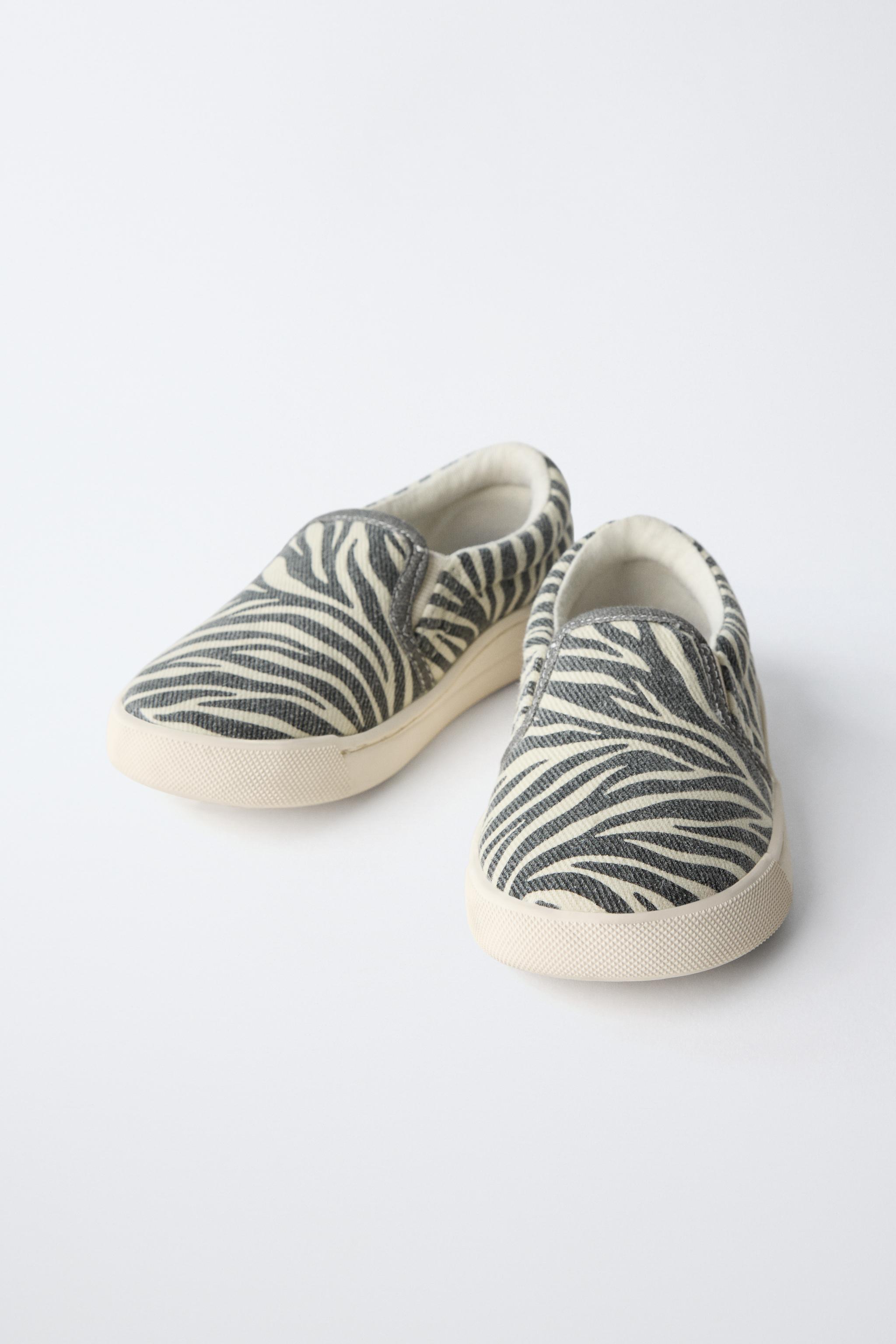 ZEBRA PRINT SNEAKERS